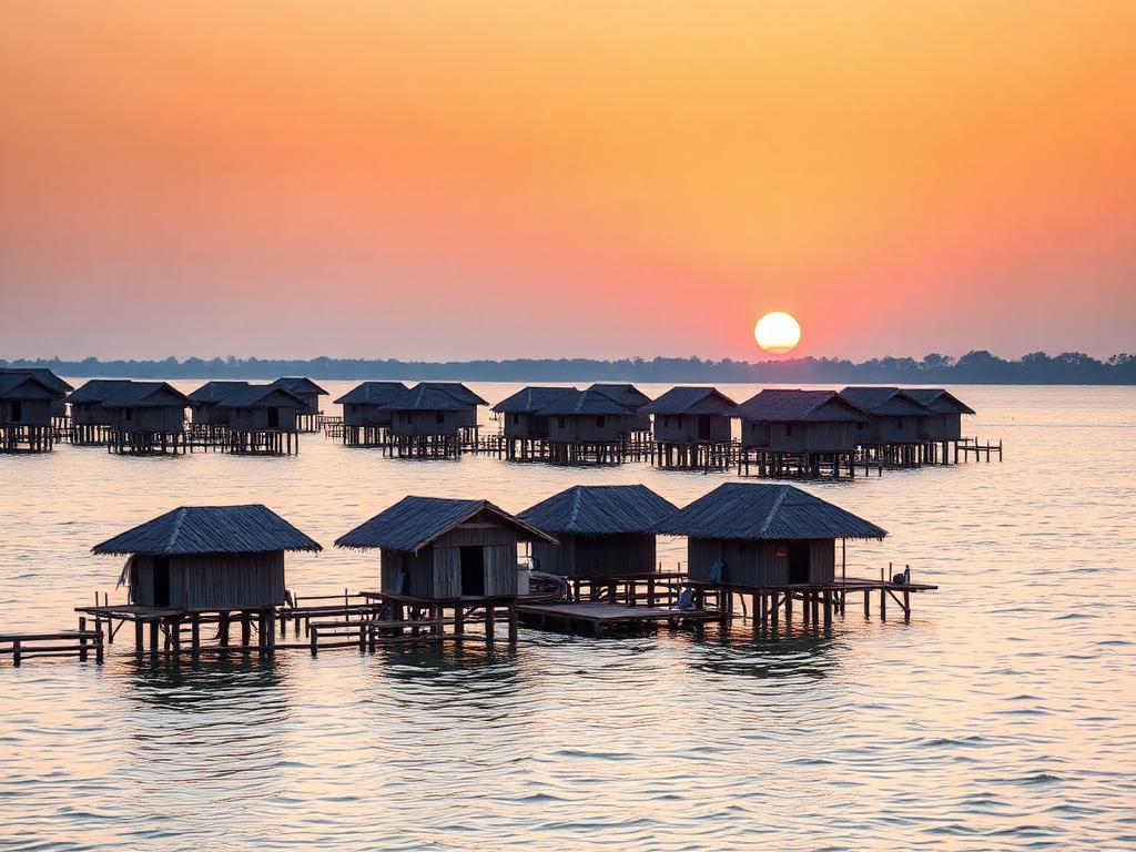 Ganvie stilt village — Benin