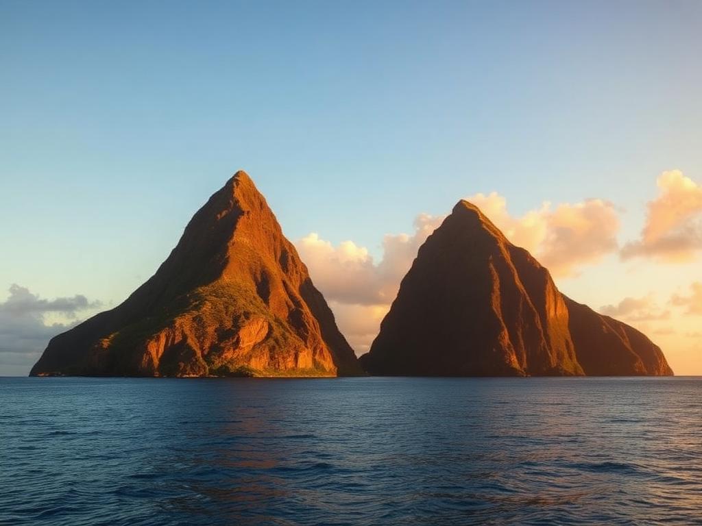 The Pitons — Saint Lucia